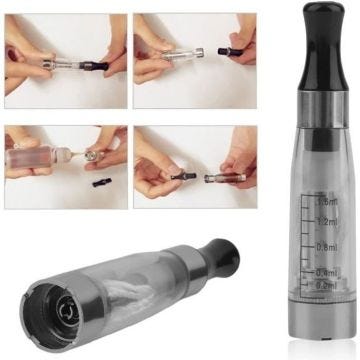 10 Pcs CE4 1.6ml Atomiseur Vaporisateur E-Cigarette Accessoires pour Cigarette Electronique de batterie d'Ego Evod