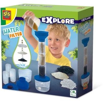 Filtre de nettoyage d eau - Jouet éducatif - SES CREATIVE - Découvre la science et la nature avec le filtre à eau.
