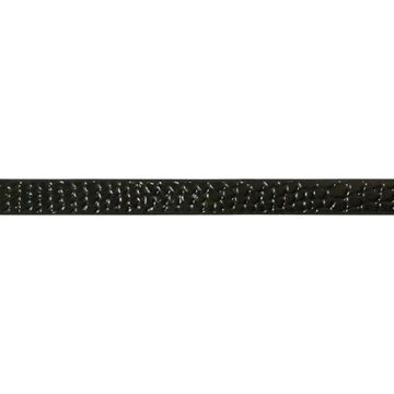 Bracelet Femme - MÉGACRÉA - Style croco Noir - 220 x 6 mm - Matière PU