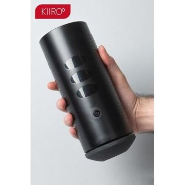 Masturbateur - Kiiroo - Titan - Vibrant - Noir - Interactif avec 9 moteurs