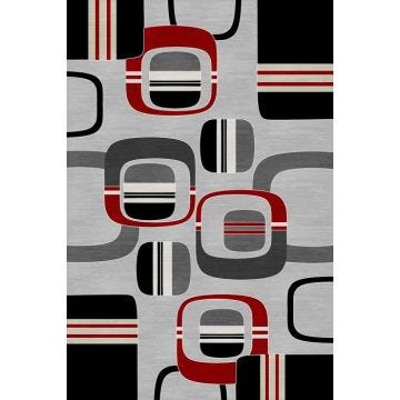 Tapis GULLI Rouge, Dimension: 120x180