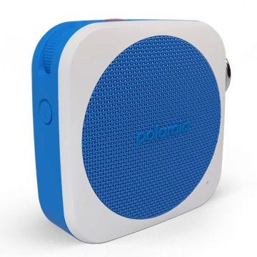 Enceinte sans fil Bluetooth Polaroid Music Player 1 Bleu et blanc Bleu Et Blanc