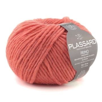 Laine Premier prix - Plassard - Primo 50 Corail - Acrylique - Laine - Alpaga - Viscose