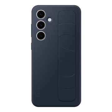 Coque en silicone - Samsung - Galaxy S24 FE - Bleu foncé - Souple - Garantie 2 ans