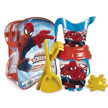SPIDERMAN - SEAU DE PLAGE ET ACCESSOIRES