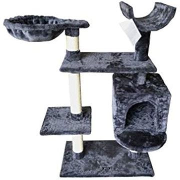 Scratcher/Centre de Jeu de Chat - GLORIA - Jarama - Peluche - Corde sisal - Jouet interactif