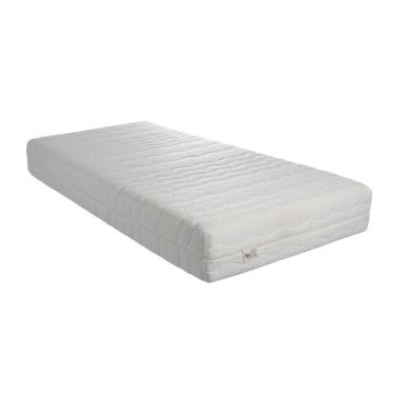 Lot de 2 Matelas mars 4 cm de Mmoire de Forme 2 Alses 90x190 Hauteur 21,5 cm Soutien Ferme 2 Oreillers Visco - Dhoussable
