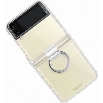 SAMSUNG Coque avec anneau Z Flip3 - Transparent