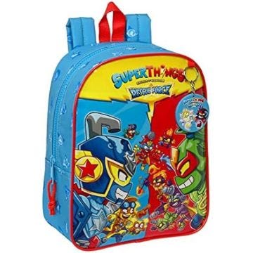 Safta SAC À Dos Garde ADAPT.CARRO SUPERTHINGS RESCUE FORCE, bleu, Estándar, décontracté