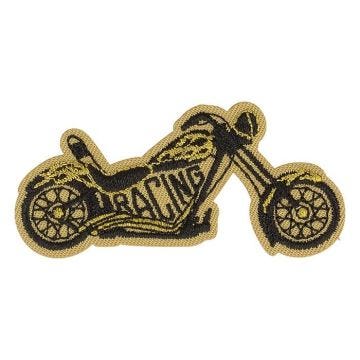Ecusson thermocollant moto racing 6,5cm x 3cm