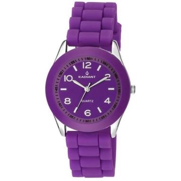Montre femme RADIANT NEW FUNTIME RA180605 - RADIANT - Quartz - Analogique - Violet - Argent