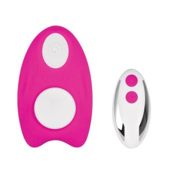 Vibromasseur télécommandé - Evolved - Rose - 9 vitesses - Silicone doux - Étanche