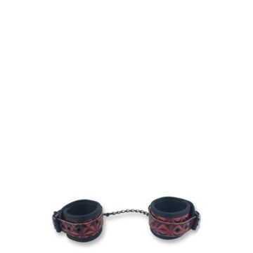 Bondage Back to Basics-BTB Fetish Ankles Cuffs Rouge