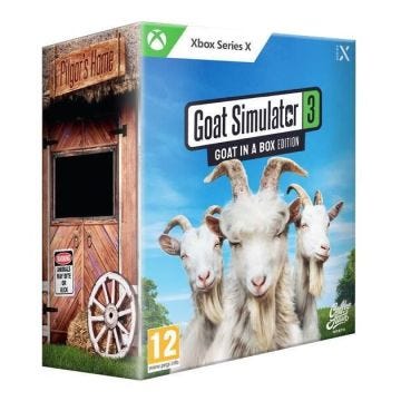 Goat Simulator 3 - Jeu - Xbox Series X - Simulation - Mode en ligne - En boîte