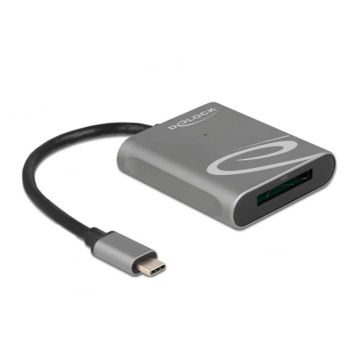 Lecteur de carte externe USB 3.2 Gen1 type C pour cartes mémoire XQD.
