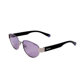 Lunettes de Soleil Polaroid PLD 6123/S 54/17/145 YY5 RUTH PLUM STAINLESS STEEL UNISEX PLD SUN PLD 6123/S YY5 54 17 145