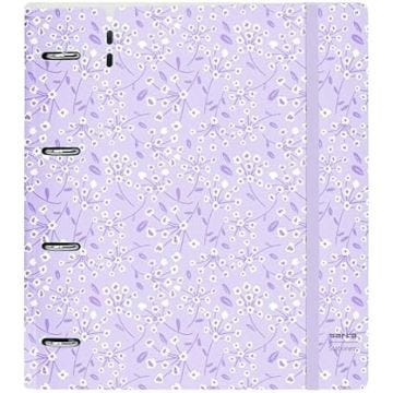 Classeur SAFTA - 4 anneaux 35mm - recharge 100 feuilles A4 - enfant - bleu