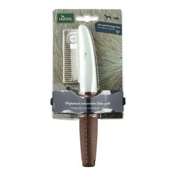 Brosse - gant de brossage - carde Hunter - Soins peigne / Prong Rotary L