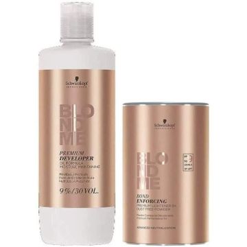 Combo Premium Developer 9 %-30 V et Bond Enforcing Premium Lightener 9+ Powder 1751