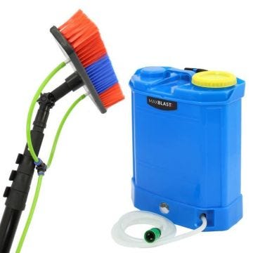 Sac à Dos Alimenté en Eau 16 litres & Perche de Nettoyage 6m