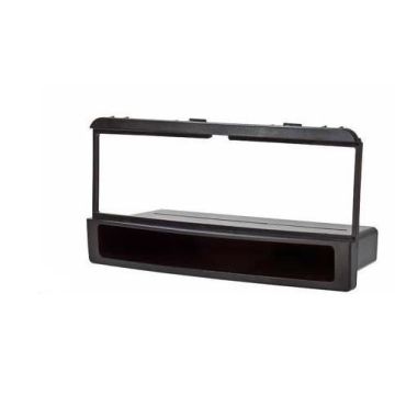 Adaptateur de façade d'autoradio simple DIN Noir Ford Puma 1997 >