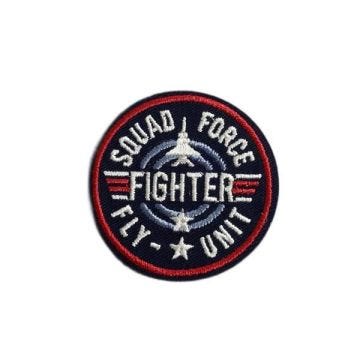 Ecusson - Sport Fighting - 4,7cm x 4,7cm - Couleur Blanc