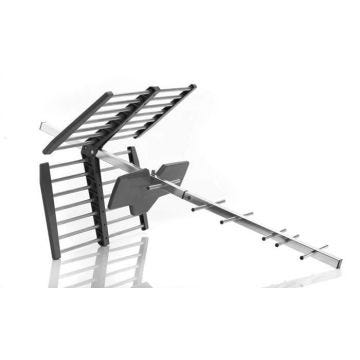 Antenne extérieure amplifiée - One For All - SV9453 - Réception TNT - Compatible Full HD - Installation aisée