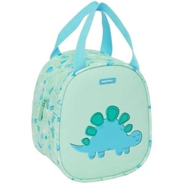 Sac à goûter - SAFTA - PREESCOLAR DINO - Vert - 19 x 14 x 22 cm - Décontracté