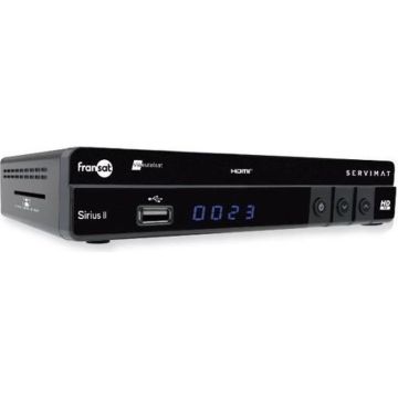 Récepteur Satellite HD - Servimat - SIRIUS III - TNT HD gratuite - Dolby - Packs thématiques FRANSAT