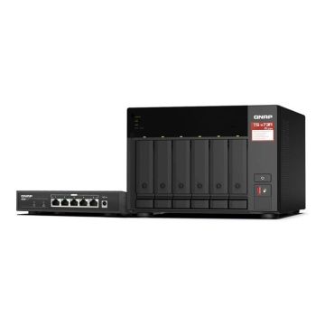 QNAP TS-673A NAS Tower Etherne