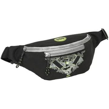 Sac Banane - SAFTA - Batman Game Over - Noir - Zippée - Confortable pour Enfants