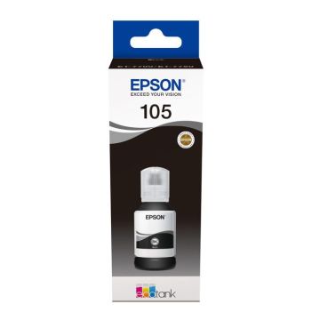 Réservoir d'encre EPSON 105 - 140 ml - Noir - EcoTank ET-7700, ET-7750, L7160, L7180