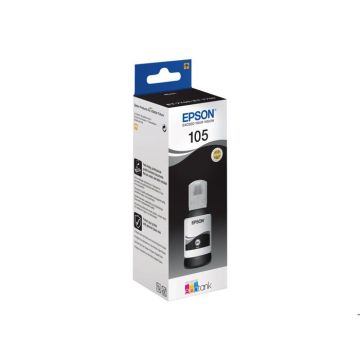 Réservoir d'encre EPSON 105 - 140 ml - Noir - EcoTank ET-7700, ET-7750, L7160, L7180