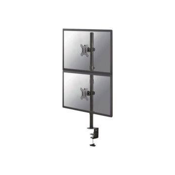 Support de bureau - NewStar - FPMA-D550DVBLACK - Pour 2 écrans LCD - Noir - 10"-32"