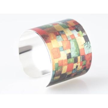 Bracelet Nut Carrés multicolores (5cm) - Demiim Multicolore - Assort.