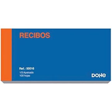 Carnet de reçus - DOHE - S8404094 - Multicolore - 3 x 18,5 x 26 cm - Pour enfants