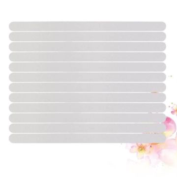 Bandes anti-dérapantes - CASIER - 30 bandes - Transparent - Imperméable - 20x2cm