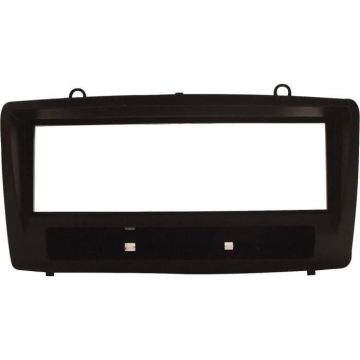Adaptateur de façade d'autoradio simple DIN Noir Toyota Corolla 2002 >