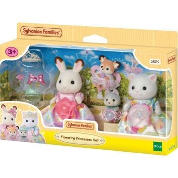 Les princesses en robes à fleurs - SYLVANIAN FAMILIES - 5809