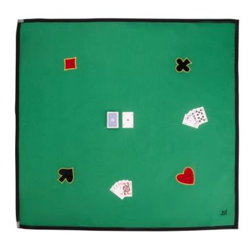 Engelhart - 390852 -Tapis de Jeu Carré Vert Premium - 150 cm