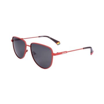 Lunettes de Soleil Polaroid PLD 6196/S/X 56/15/145 0Z3 MATTE RED STAINLESS STEEL UNISEX PLD SUN PLD 6196/S/X 0Z3 56 15 145
