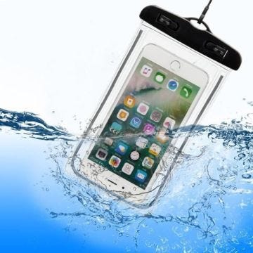 Pochette Etanche Tactile pour IPHONE 6-6S Smartphone Eau Plage IPX8 Waterproof Coque (NOIR)