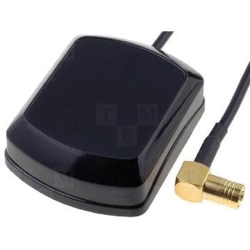 Antenne GPS 5m aimant SMA-B angulaire