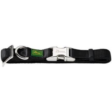Hunter Vario Basic Alu Strong Collier pour chiens couleur noir | M
