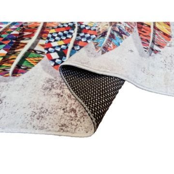 Tapis INDIAN Multicolore, Dimension: 80x150