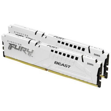 Mémoire vive - KINGSTON - FURY Bst WHT - 64GB - 6000 - DDR5 SDRAM