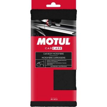 Chiffon de nettoyage - MOTUL - Microfibre - Double face - Réutilisable - Lavable à 90°C