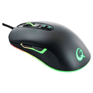 Souris gaming - QPAD - DX80 - Ergonomique - RGB - 8000 dpi