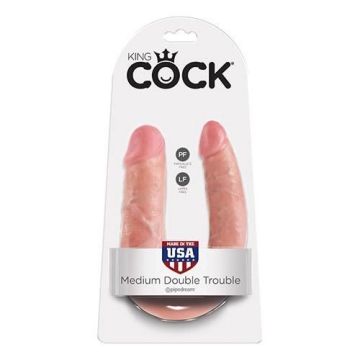 COCK ReALISTE DOUBLE KING FeTIDE EN U TROUBLE MOYENNEMENT CHAIR GODEMICHETS, GODE DOUBLES GODES