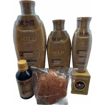 Gamme éclaircissante pure white gold 6pcs